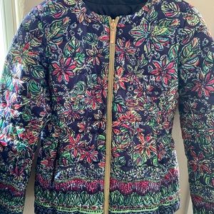 Lilly Pulitzer reversible down jacket. New without tags. 🌴🌲🍁